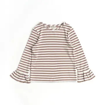 Toddler Girls Fossil Stripe Top