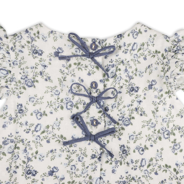 Infant Floral Bow Blouse + Bloomer