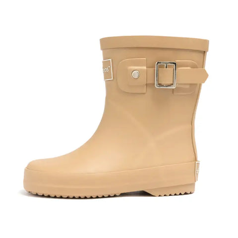 Toddler & Youth Kids Tan Waterproof Rain Boots