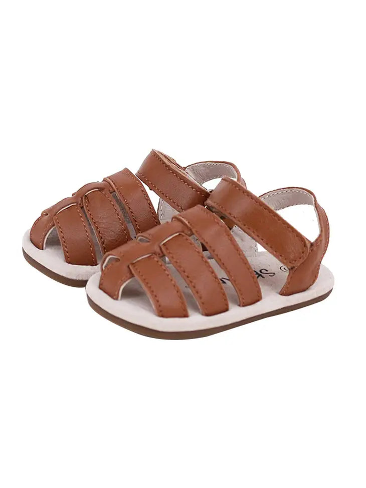 Skeanie Baby & Toddler First/Pre Walker Ziggie Sandals Navy