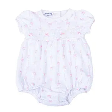 Infant Girl Classic Smocked Short Sleeve Bubble