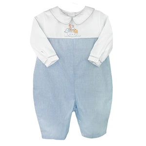 Infant Boys Noah's Ark Embroidered Longall