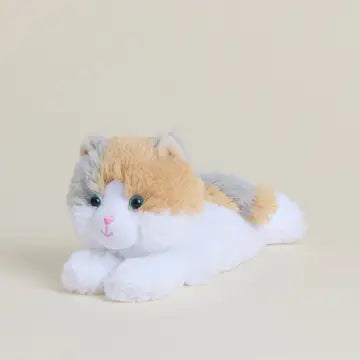 Junior Warmie Calico Cat Stuffed Animal (9")