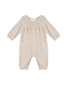 Infant Girls Taupe Millie Romper