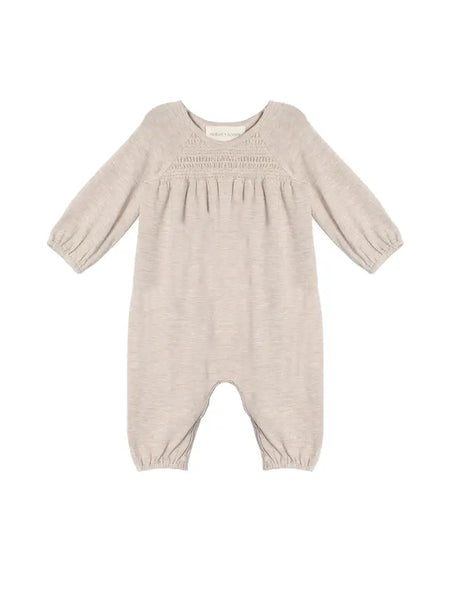 Infant Girls Taupe Millie Romper