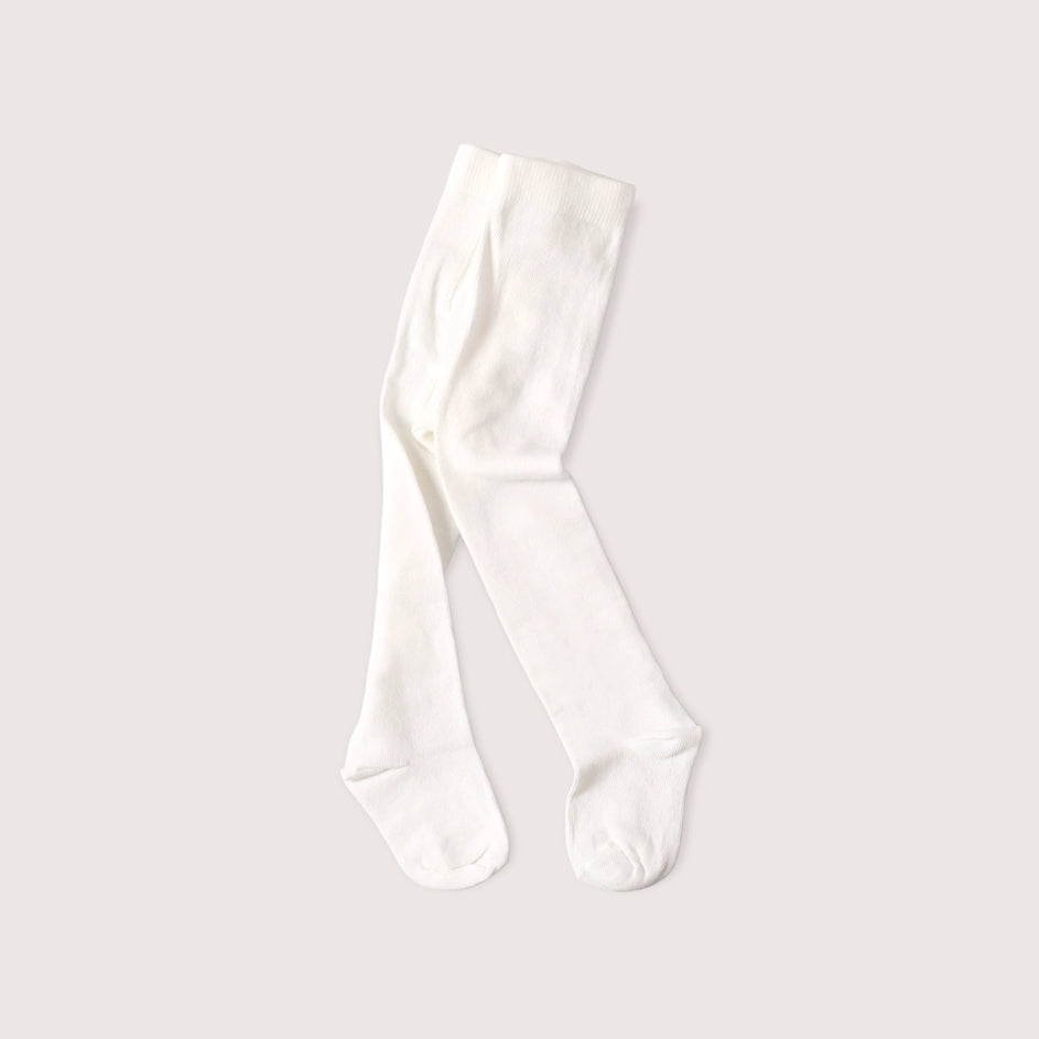 Infant Basic Tights - Ivory