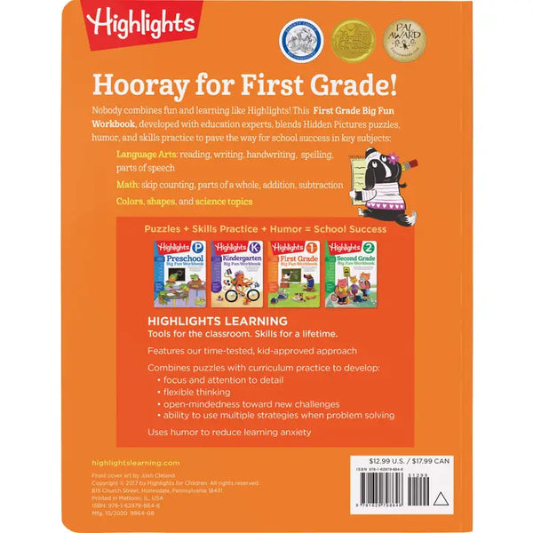 First Grade Big Fun Workbook