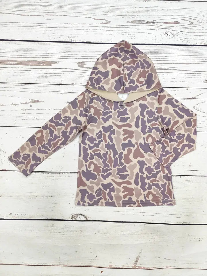 Baby/Toddler Boys Camouflage Hoodie