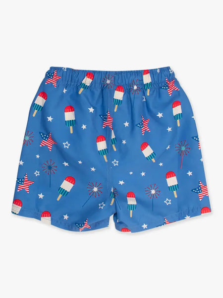 Boys Freedom Firework Swim Trunks