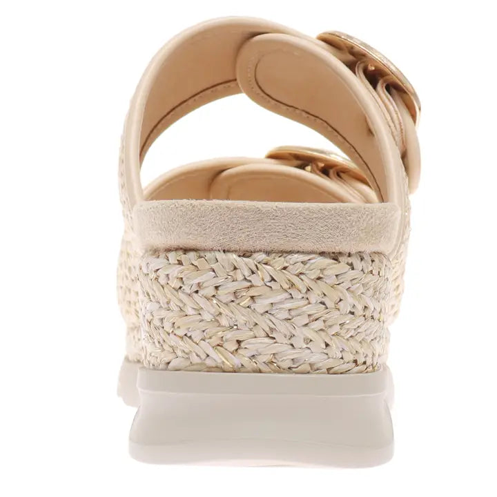 Youth Girls Double Strap Woven Sandals