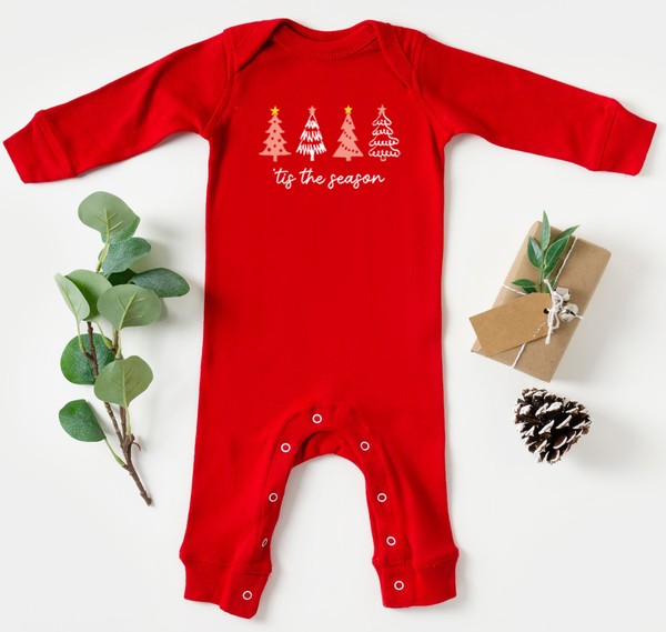 "Tis The Season" Infant Romper