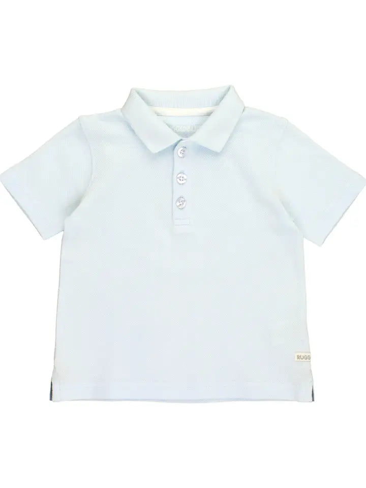 Boys Pique Short Sleeve Polo Shirt