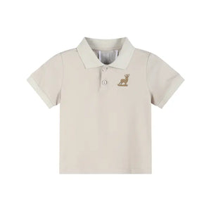 Baby & Toddler Boys Brown Mule Deer Polo Shirt
