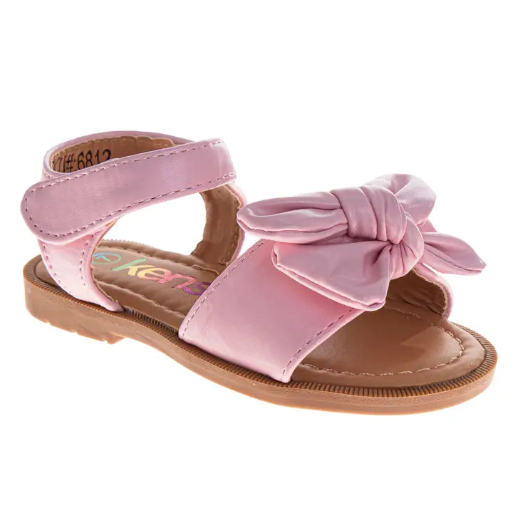Kensie Girl Toddler Bow Flat Sandal