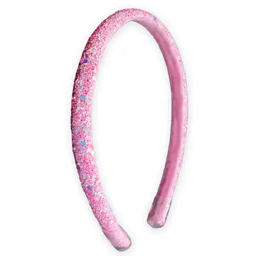 Kids Valentine's Glitter Skinny Headband