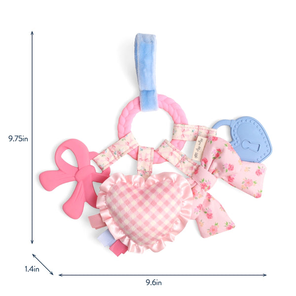 Itzy Bitzy Busy Ring Teething Activity Bows
