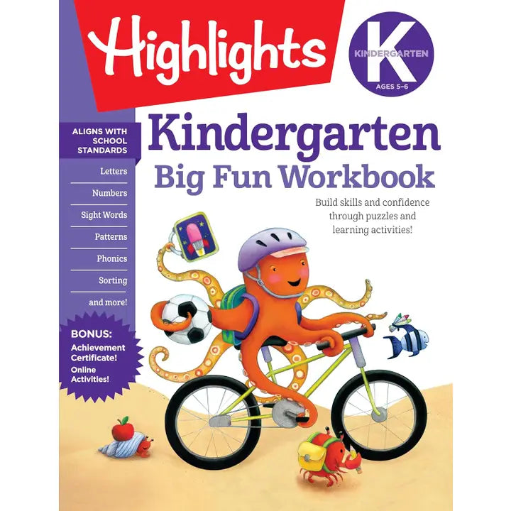 Kindergarten Big Fun Workbook