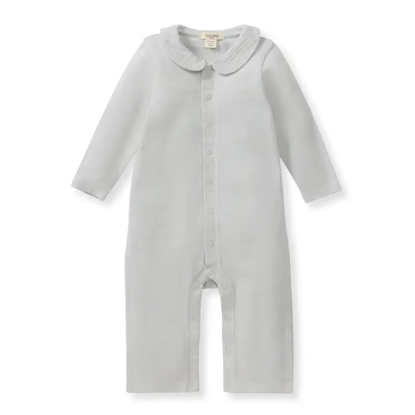 Infant Boys Muslin Collar Jumpsuit