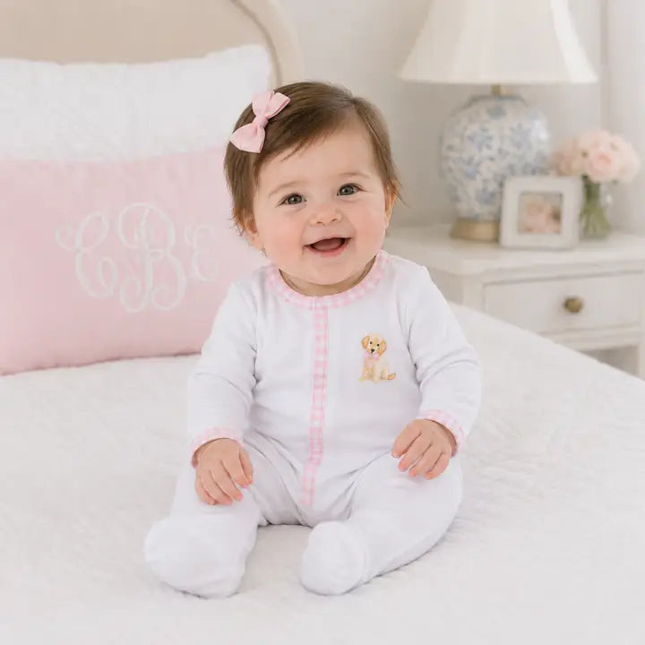 Baby Girls Sweet Golden Bubble Romper
