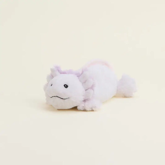 Junior Warmie Pink Axolotl Stuffed Animal (9")