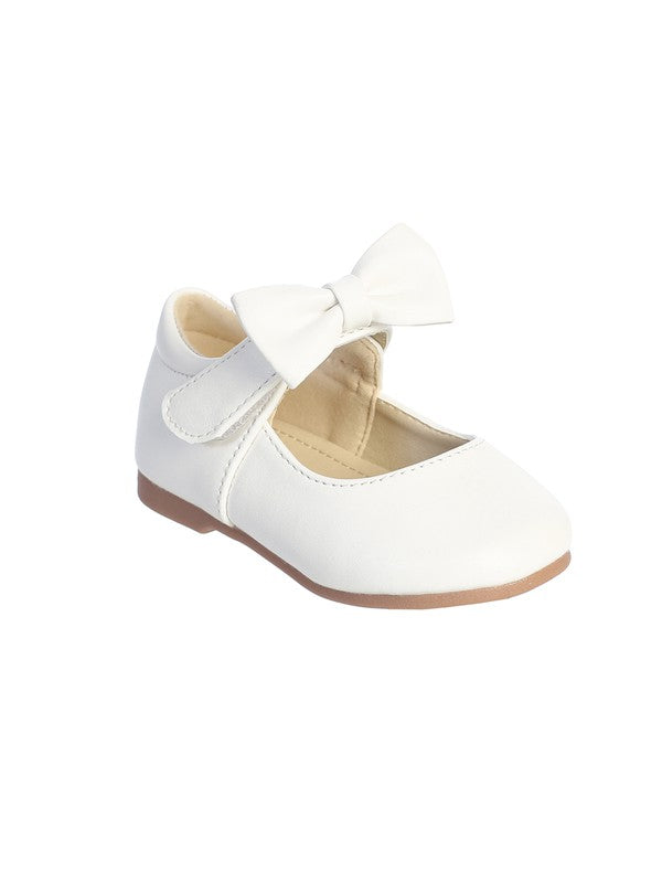 Matte Shoe With Bow