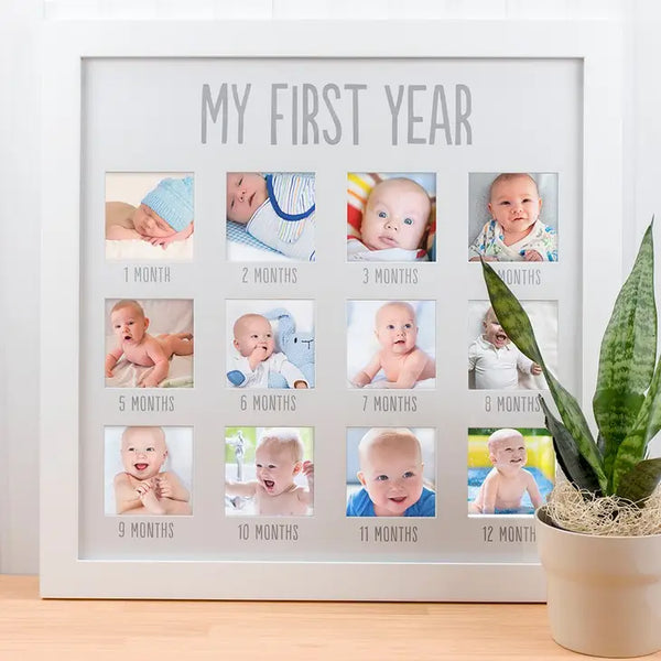 First Year Baby Photo Frame