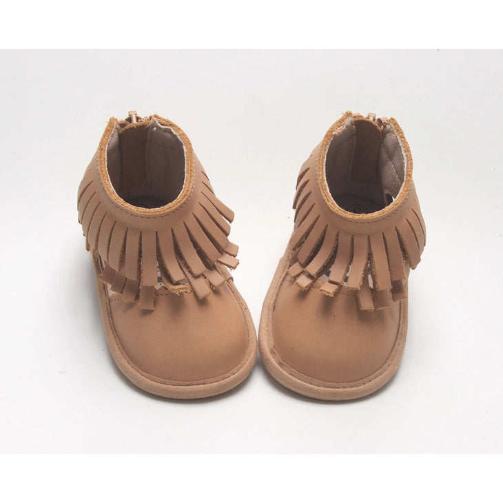 Desert Sand Fringe Sandal