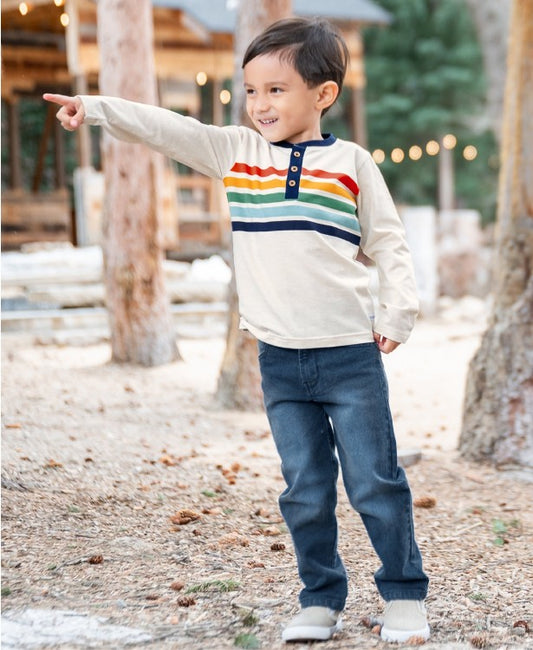 Rugged Butts Medium Wash Straight Jeans