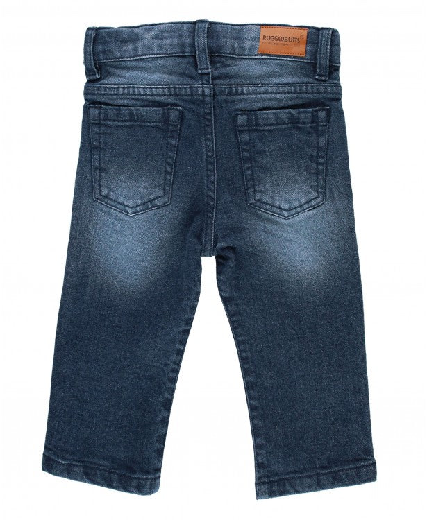 Rugged Butts Medium Wash Straight Jeans