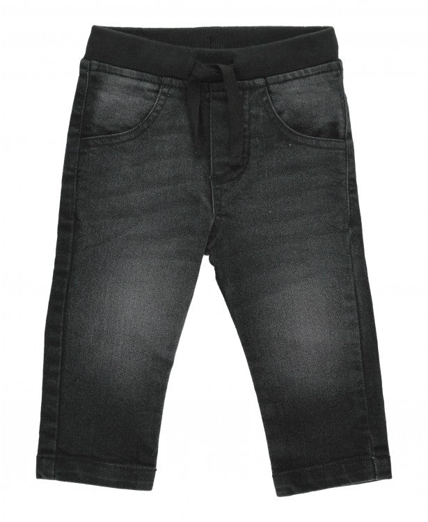 Rugged Butts Black Wash Pull-on Jeans