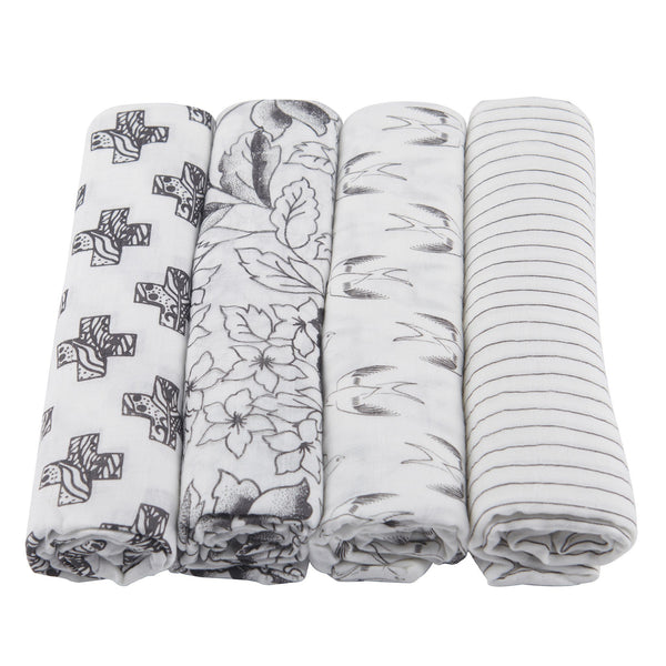 Newcastle Classics Four-Pack Bamboo Swaddles