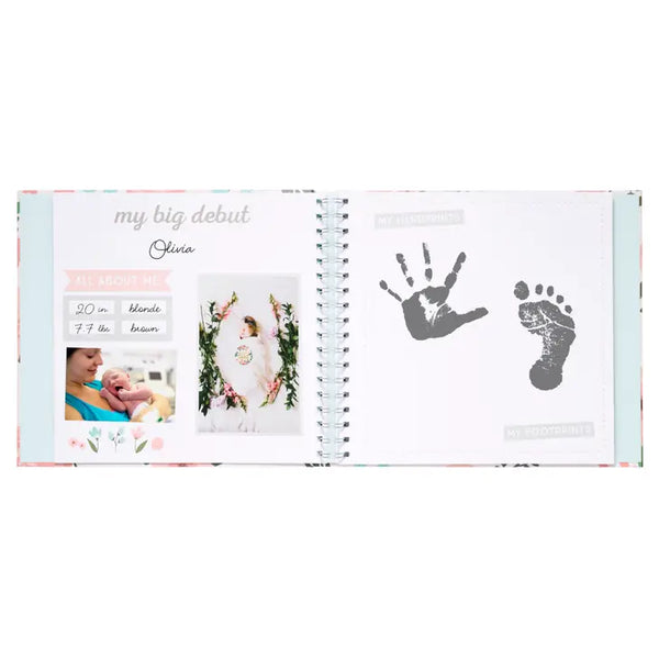 Baby's Memory Book and Sticker Set