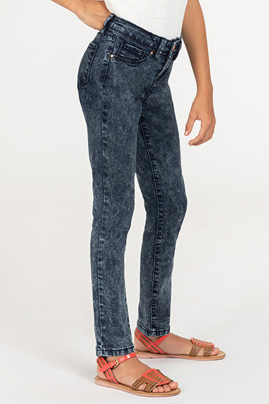 YMI Dark Acid Wash Skinny Jeans