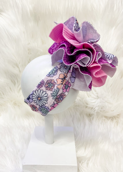 Lavender Floral Headbands - OCD Blessings