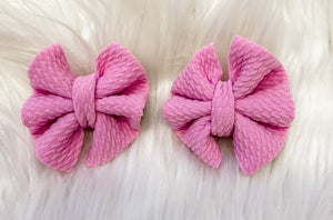 Baby Pink Bows - OCD Blessings