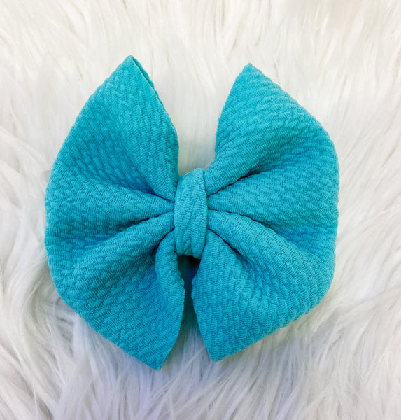 Turquoise Bows - OCD Blessings