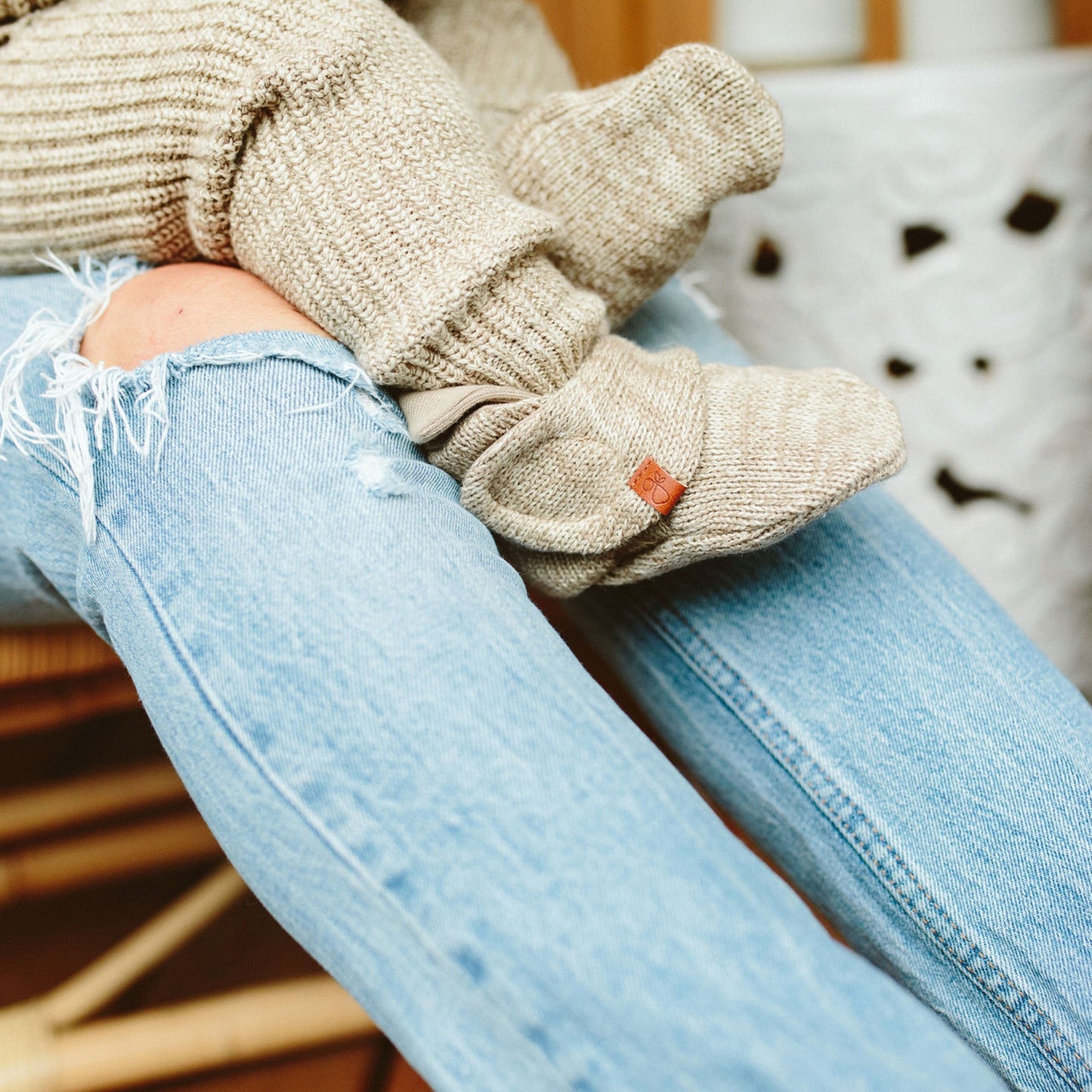 Bamboo Organic Cotton Stay-On Boots