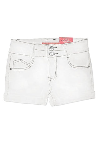 Cutie Patootie White Denim Shorts