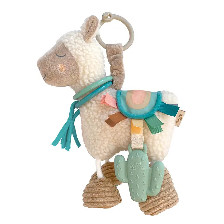Itzy Ritzy Friends Link & Love Activity Plush with Teether Toy