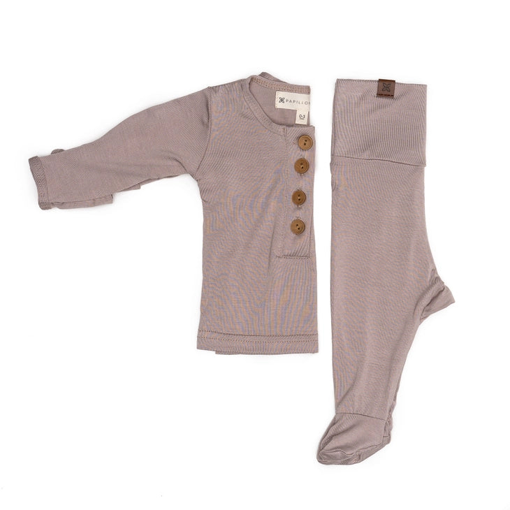 Papillon Bebe Baby Knit Top and Bottom Set