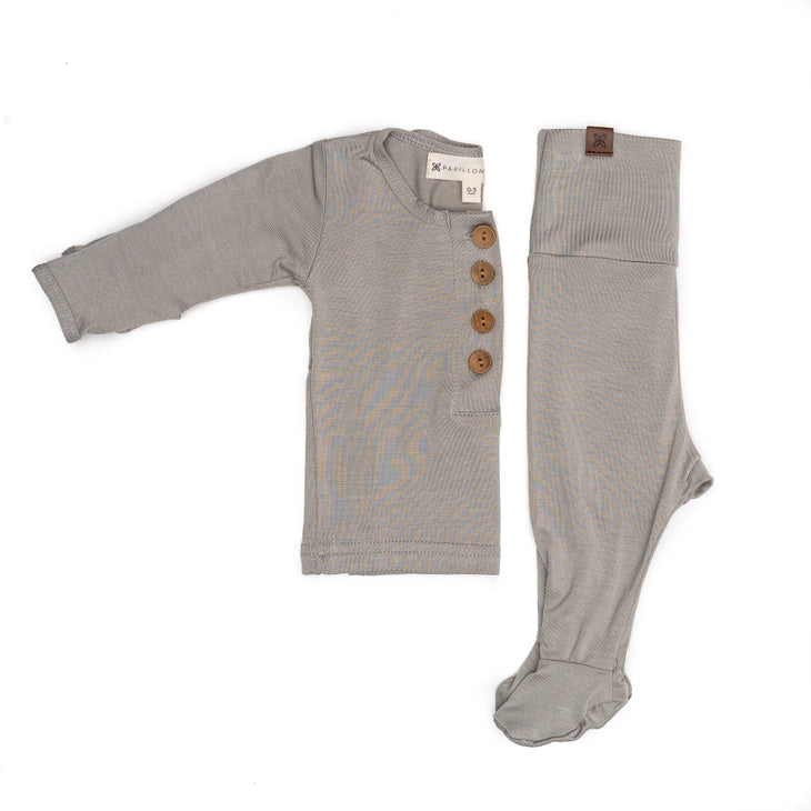 Papillon Bebe Baby Knit Top and Bottom Set