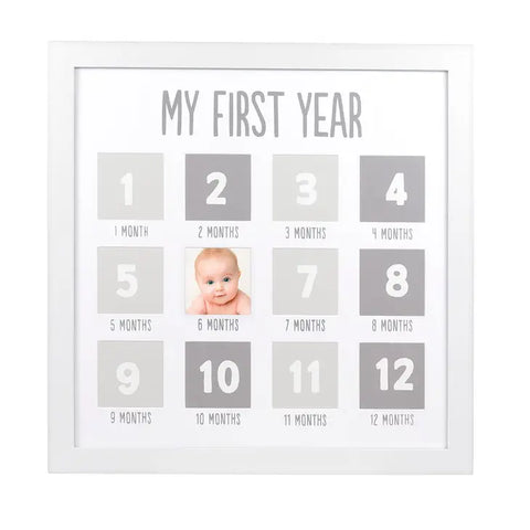 First Year Baby Photo Frame