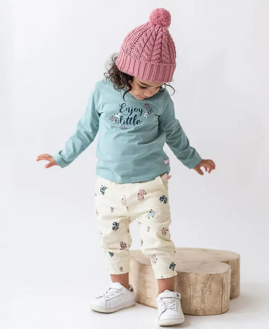 Ruffle Butts Playful Primrose Jogger Pants