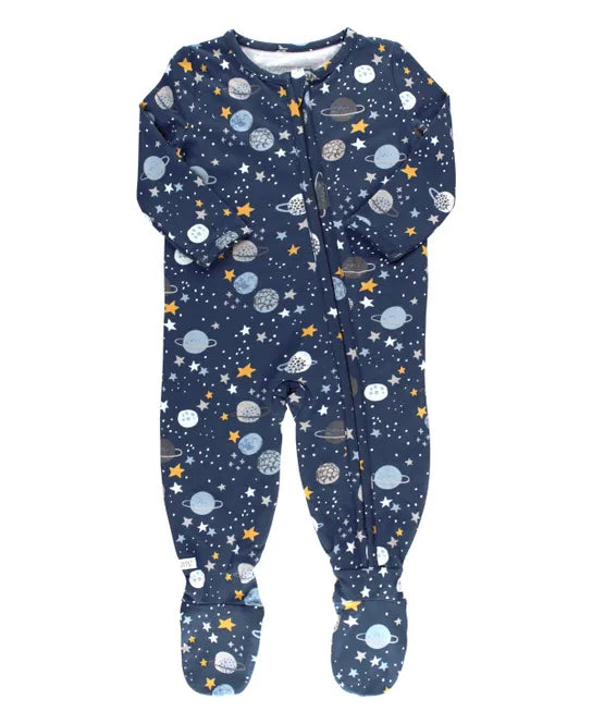Boys Out of this World Footed Pajamas