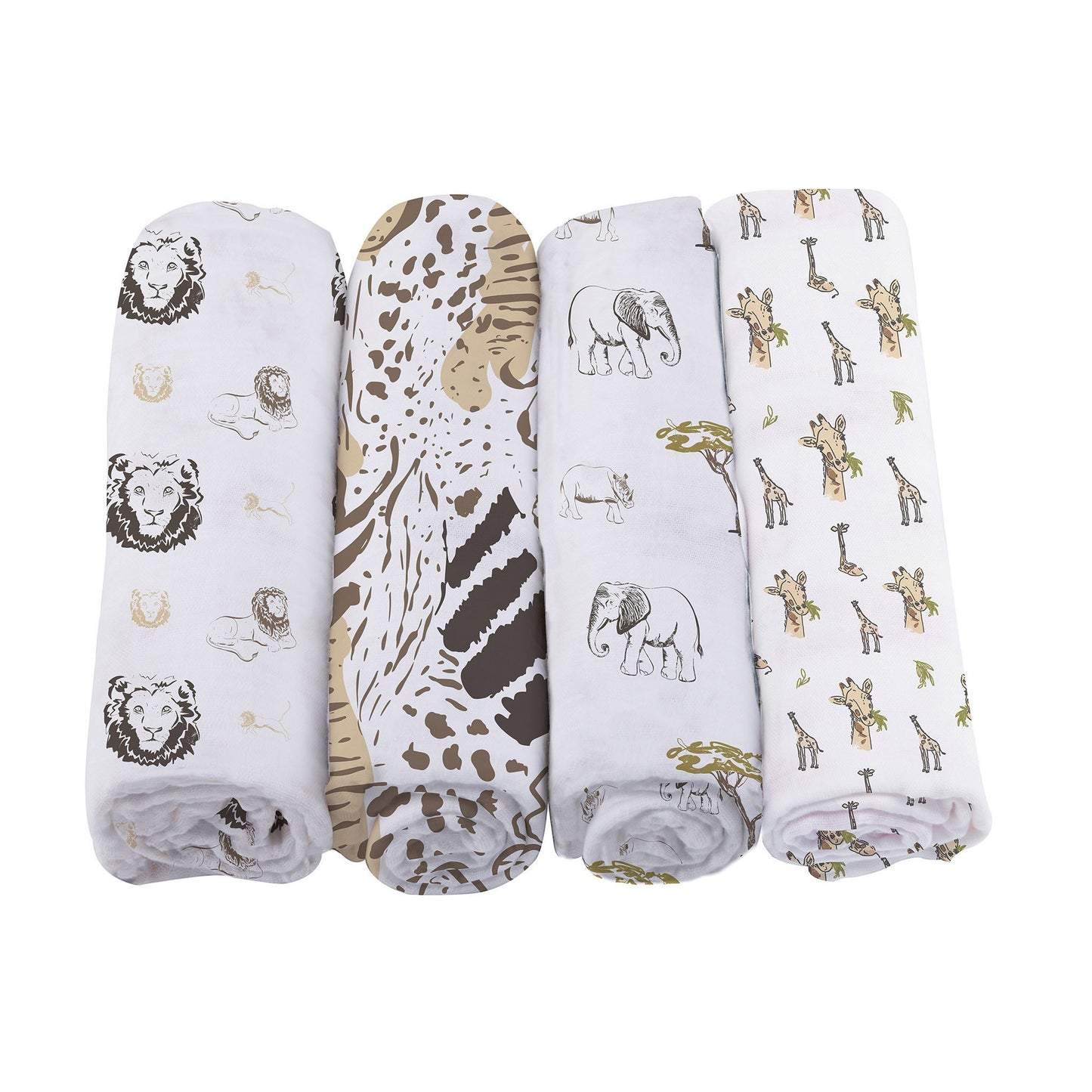 Newcastle Classics Four-Pack Bamboo Swaddles