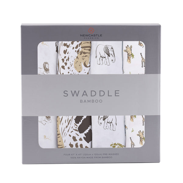 Newcastle Classics Four-Pack Bamboo Swaddles